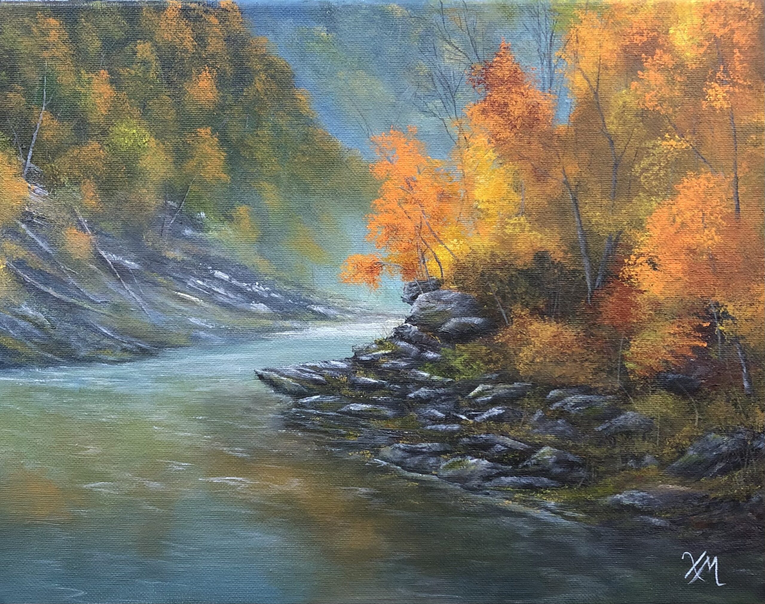 A Cool Autumn Morning - Fine Art by Xandria Maurer