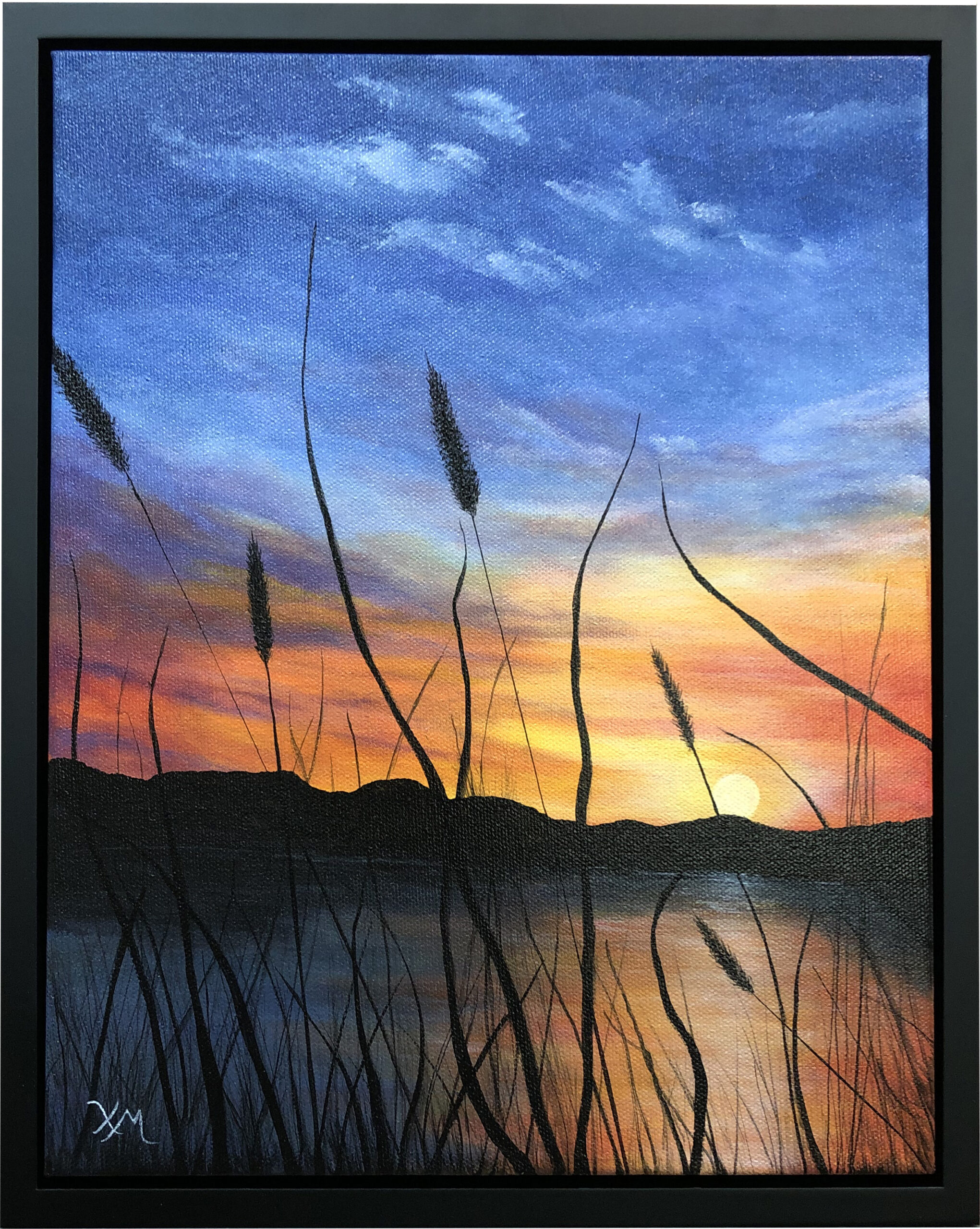 Framed - Beyond the Reeds - Fine Art by Xandria Maurer