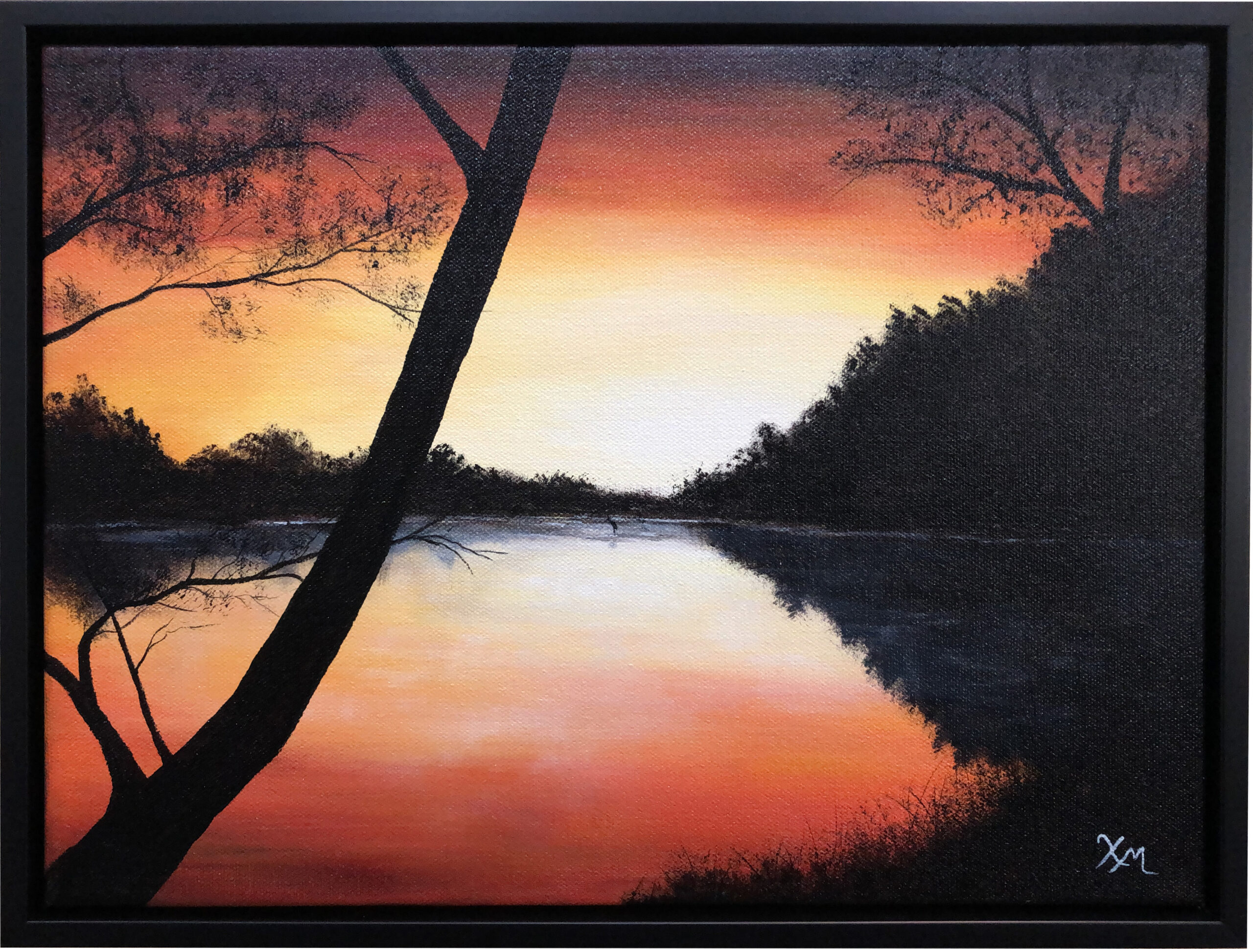 Framed - Herron's Kingdom - Fine Art by Xandria Maurer