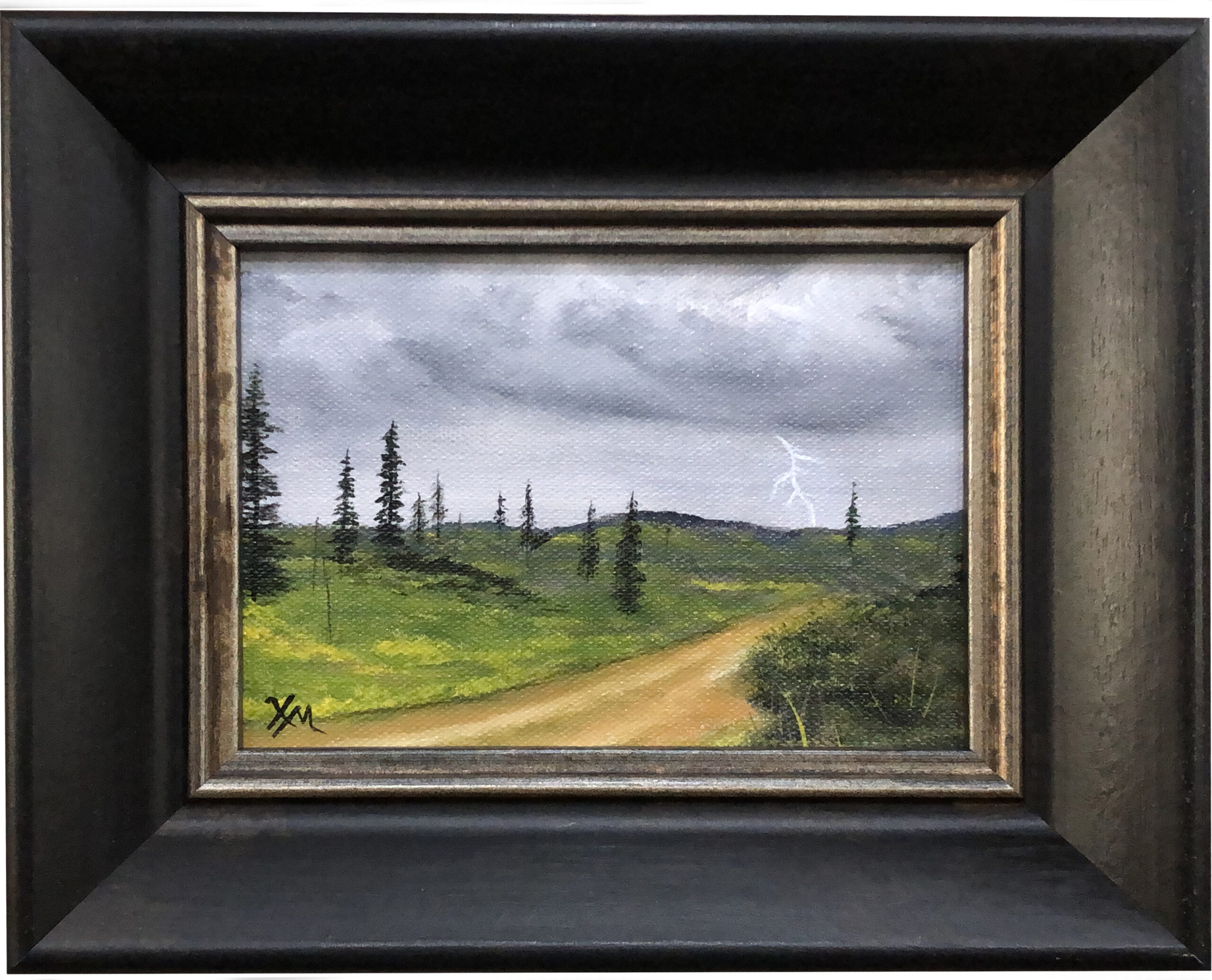 Framed - The Coming Storm - Fine Art by Xandria Maurer