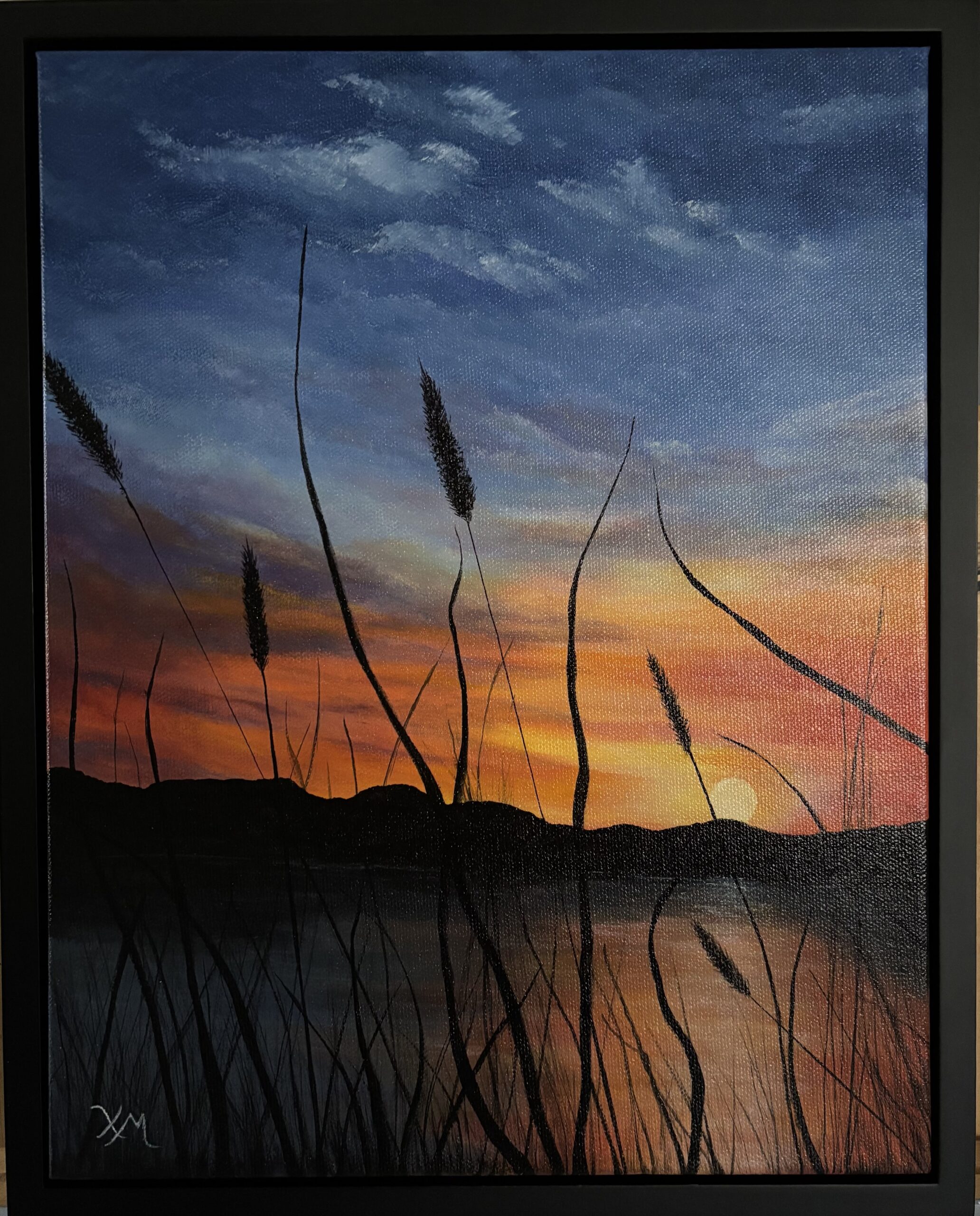 Beyond the Reeds Wall - Fine Art by Xandria Maurer