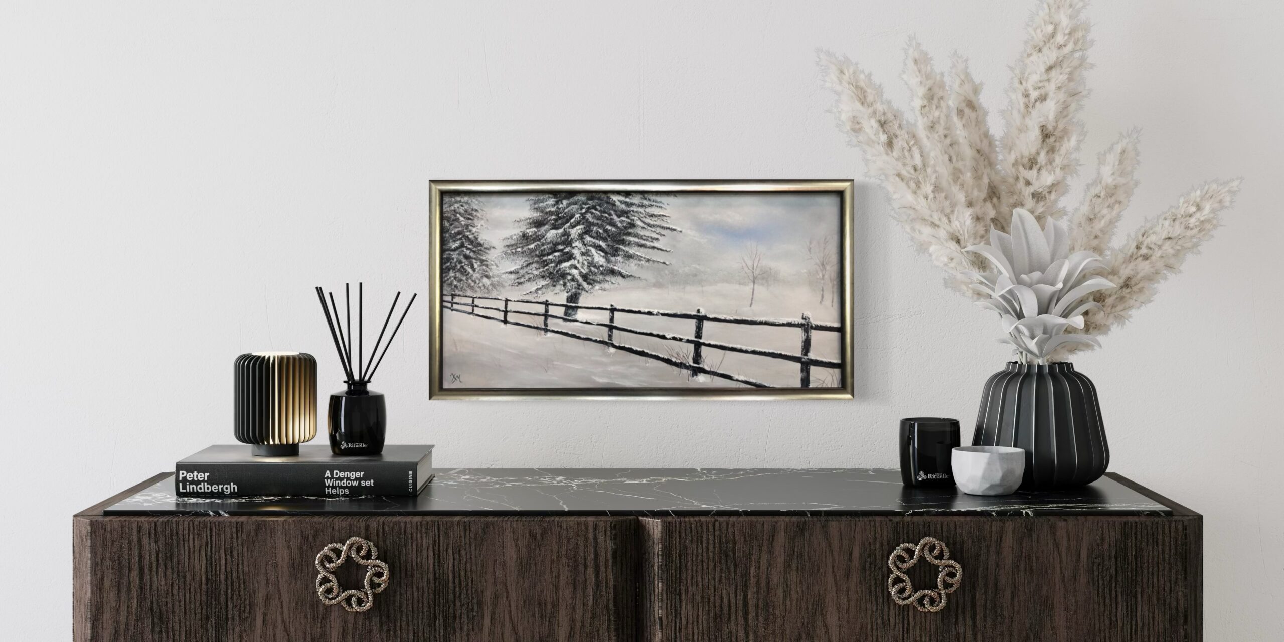 Quiet Pasture on Wall - Fine Art by Xandria Maurer