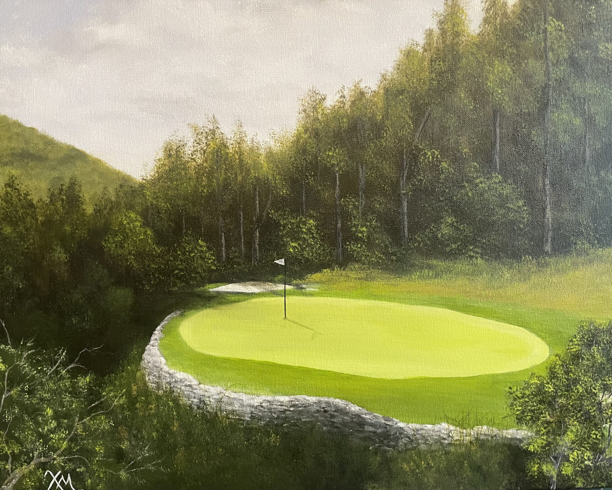 The Raven Golf Club - Snowshoe, WV - Fine Art by Xandria Maurer