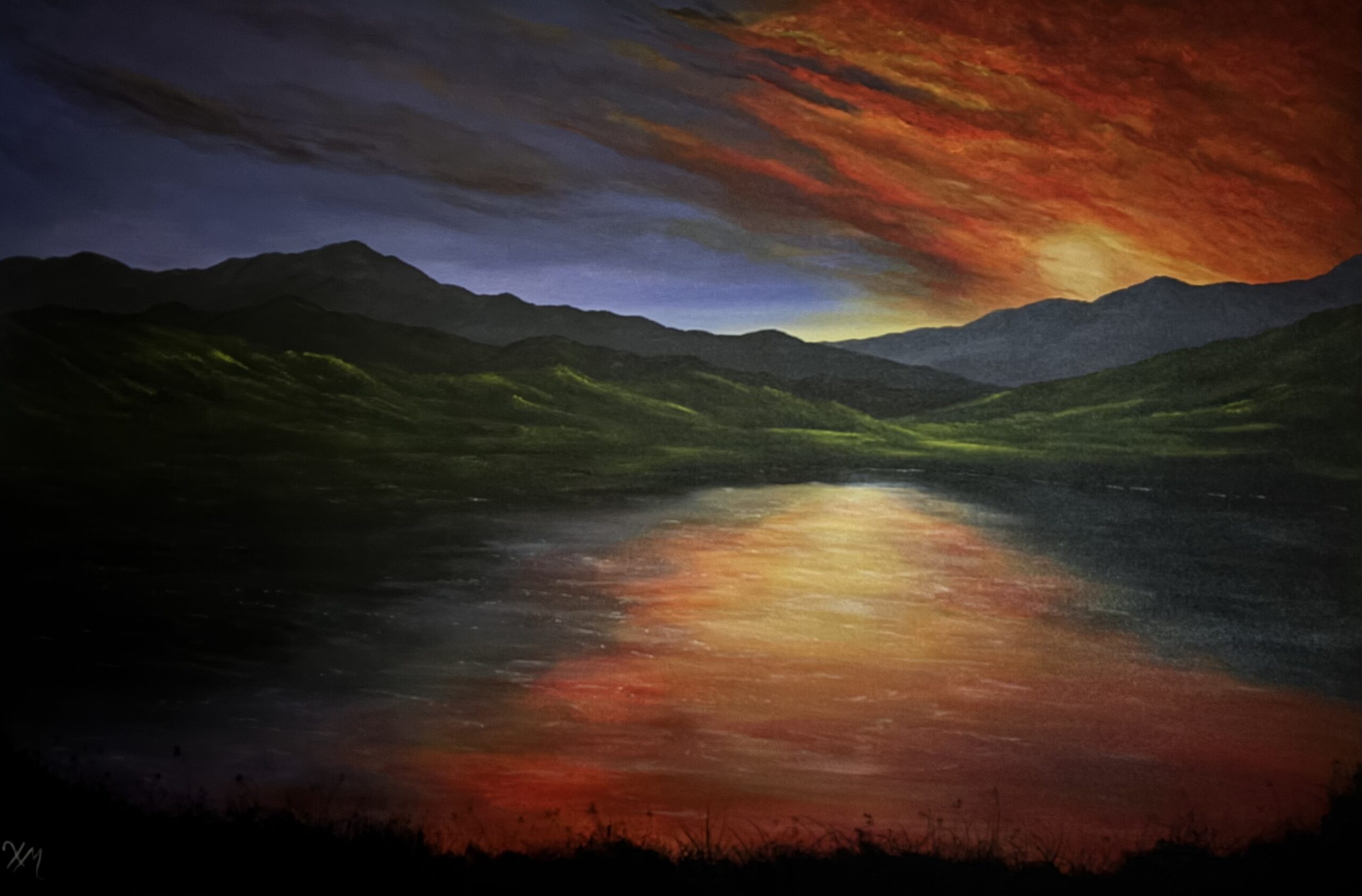 Majestic Sunset - Fine Art by Xandria Maurer