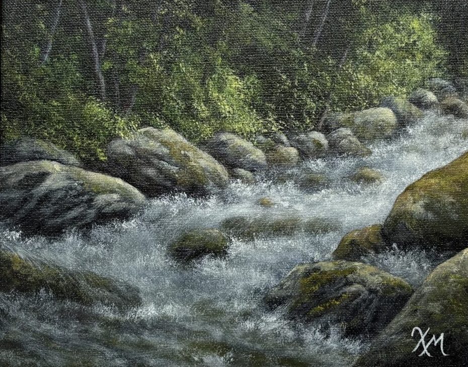 Echoes of the Stream no frame - Fine Art by Xandria Maurer