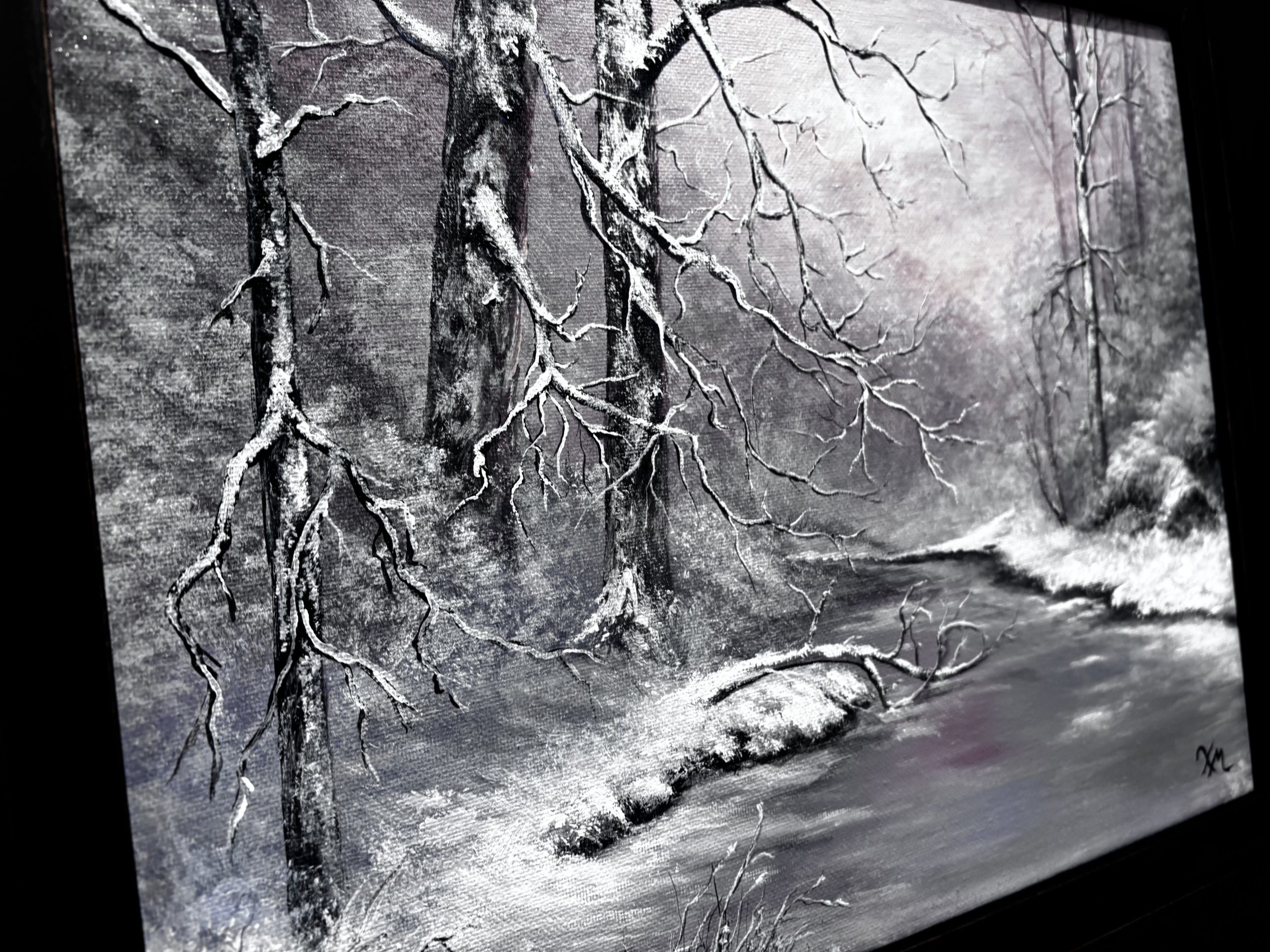 First Snow Bottom First Snow Bottom- Fine Art by Xandria Maurer