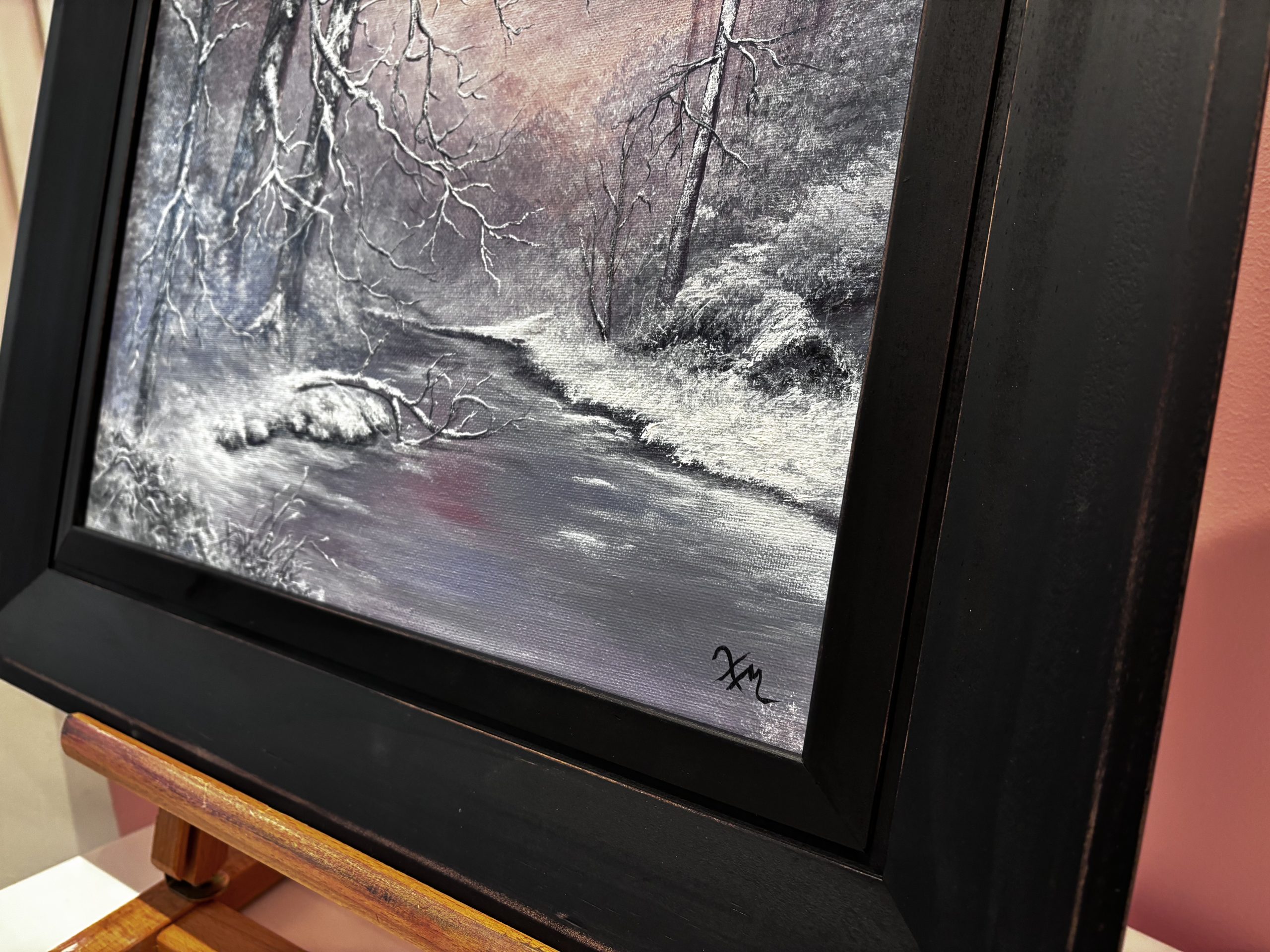 First Snow Frame First Snow Frame- Fine Art by Xandria Maurer
