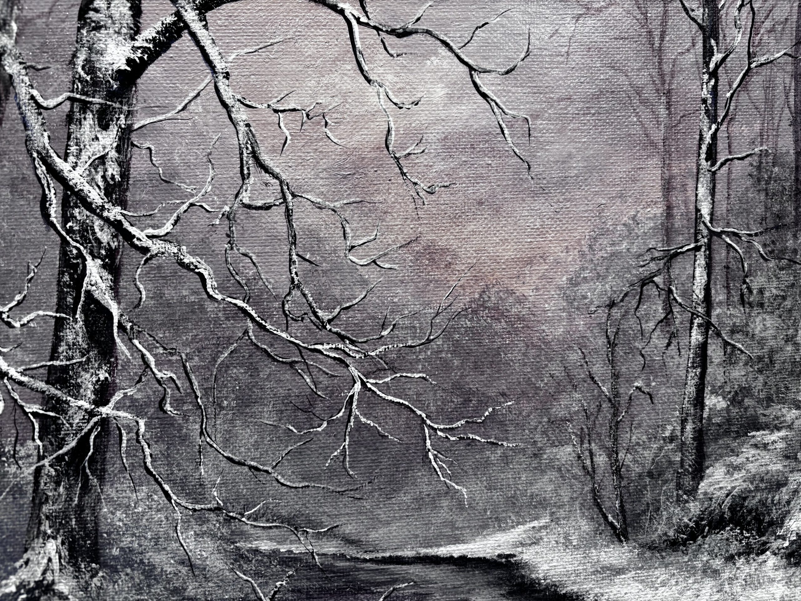 First Snow Tree- Fine Art First Snow Tree- Fine Art by Xandria Maurer