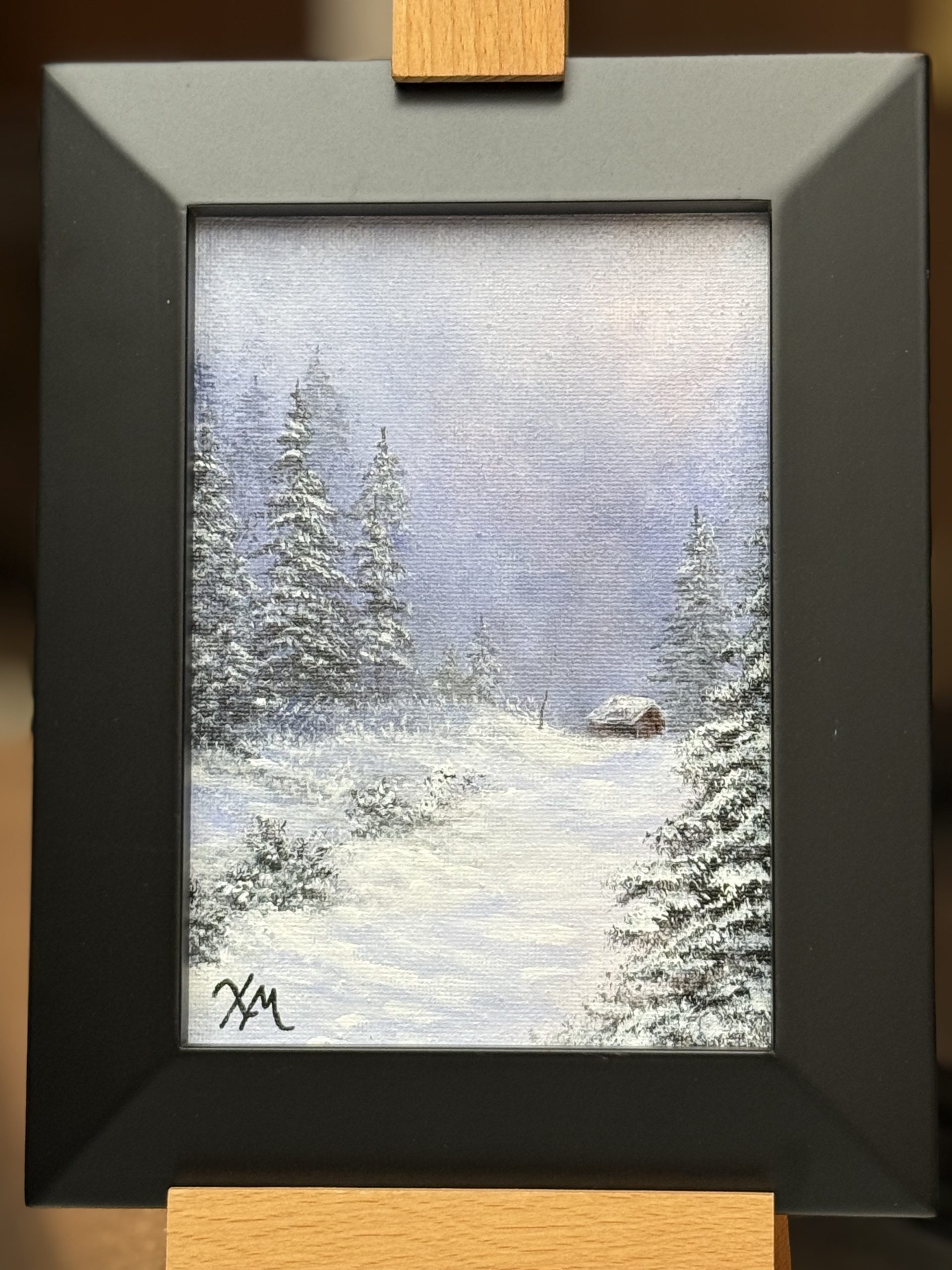 Haven in Winter - Fine Art by Xandria Maurer