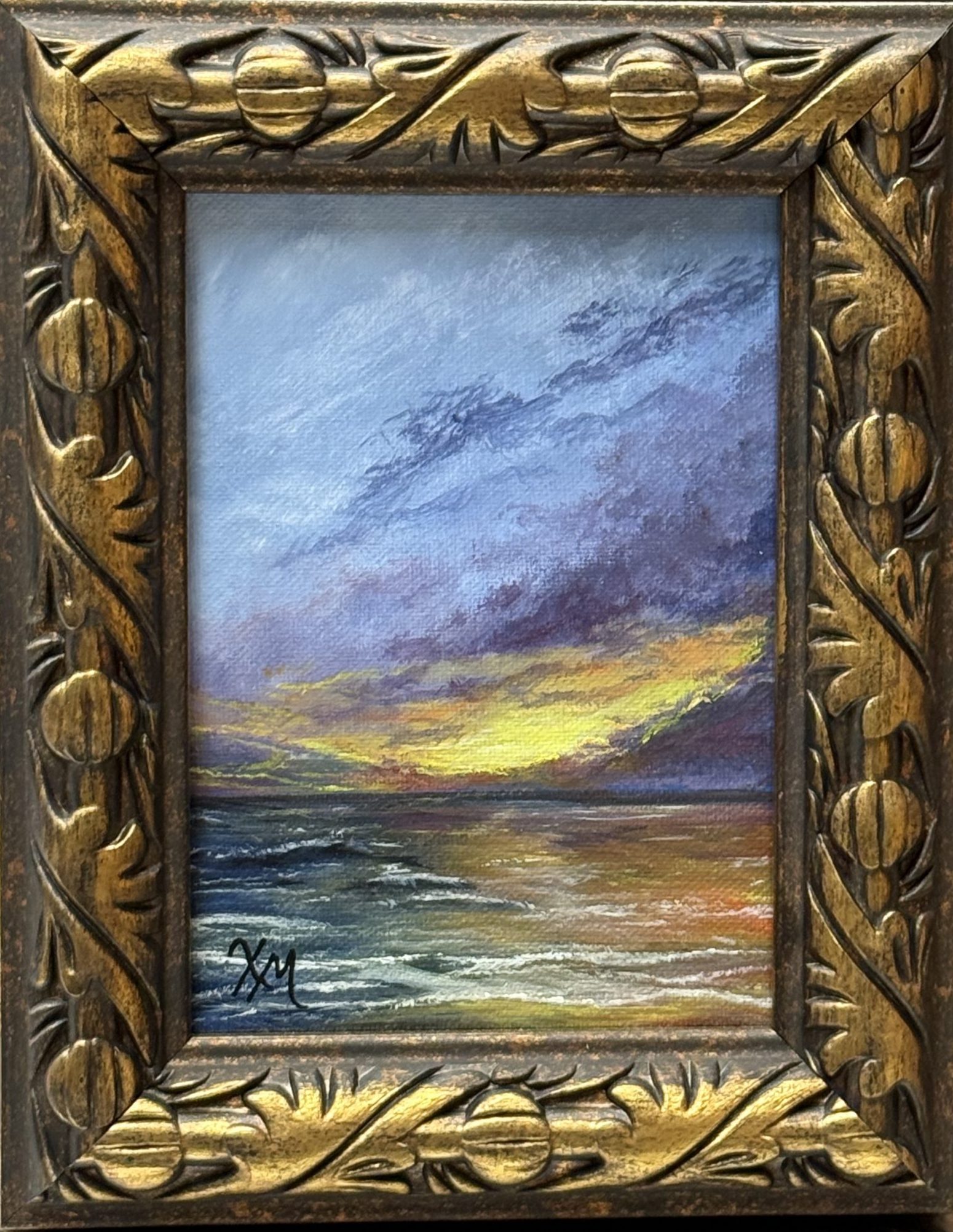 Sunset Surf - Fine Art by Xandria Maurer