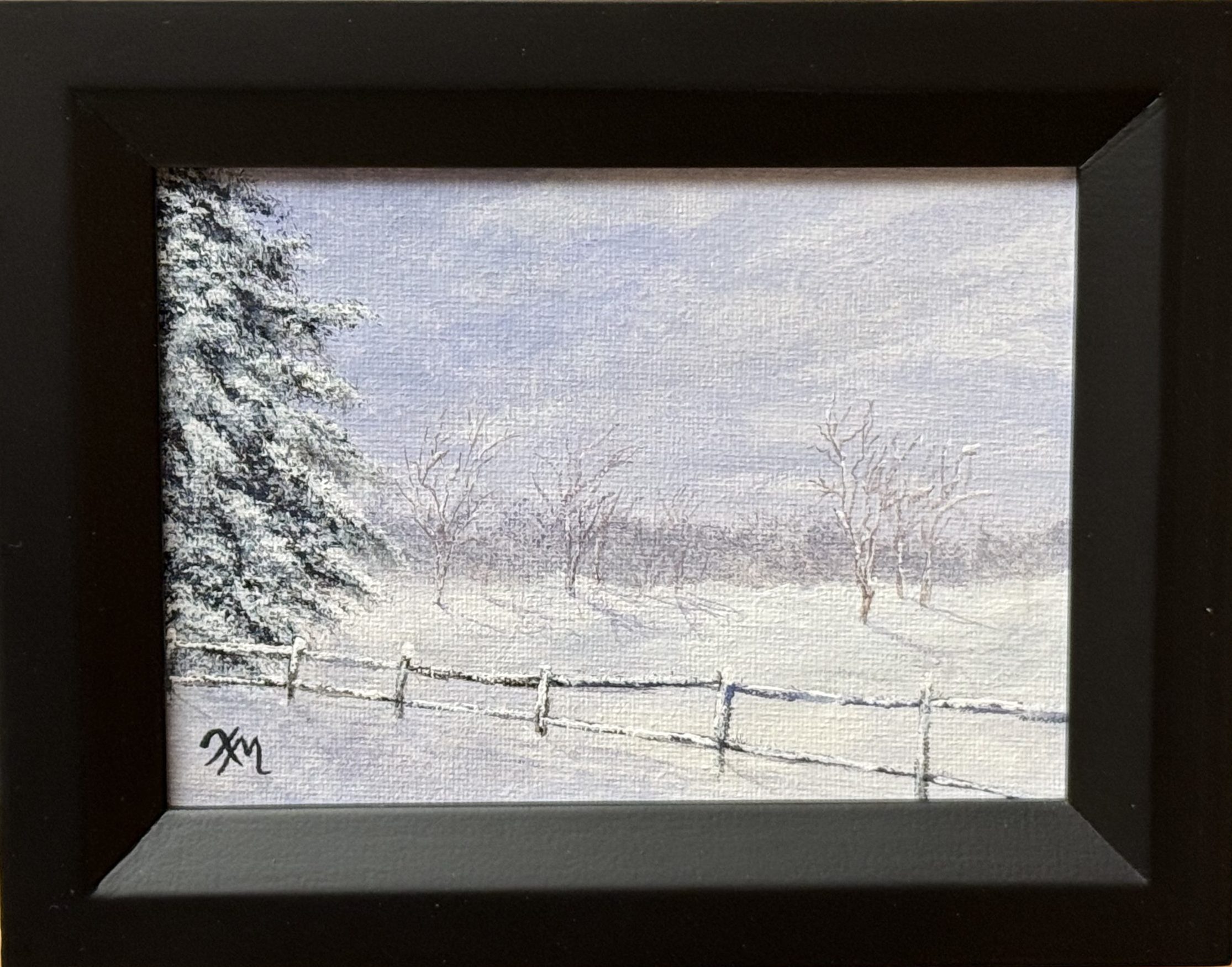 The Quiet of Snow - Fine Art by Xandria Maurer
