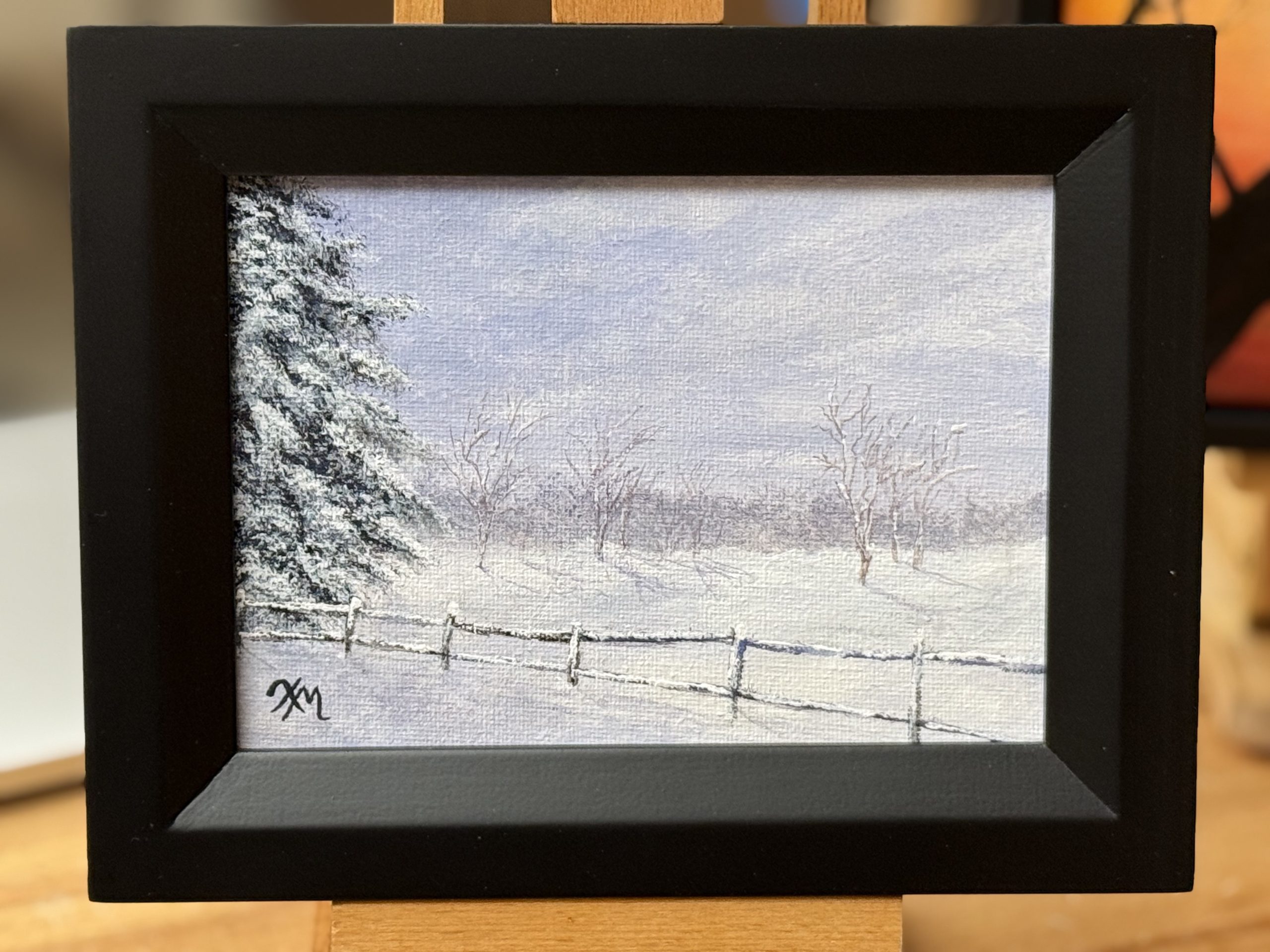 The Quiet of Snow - Fine Art by Xandria Maurer