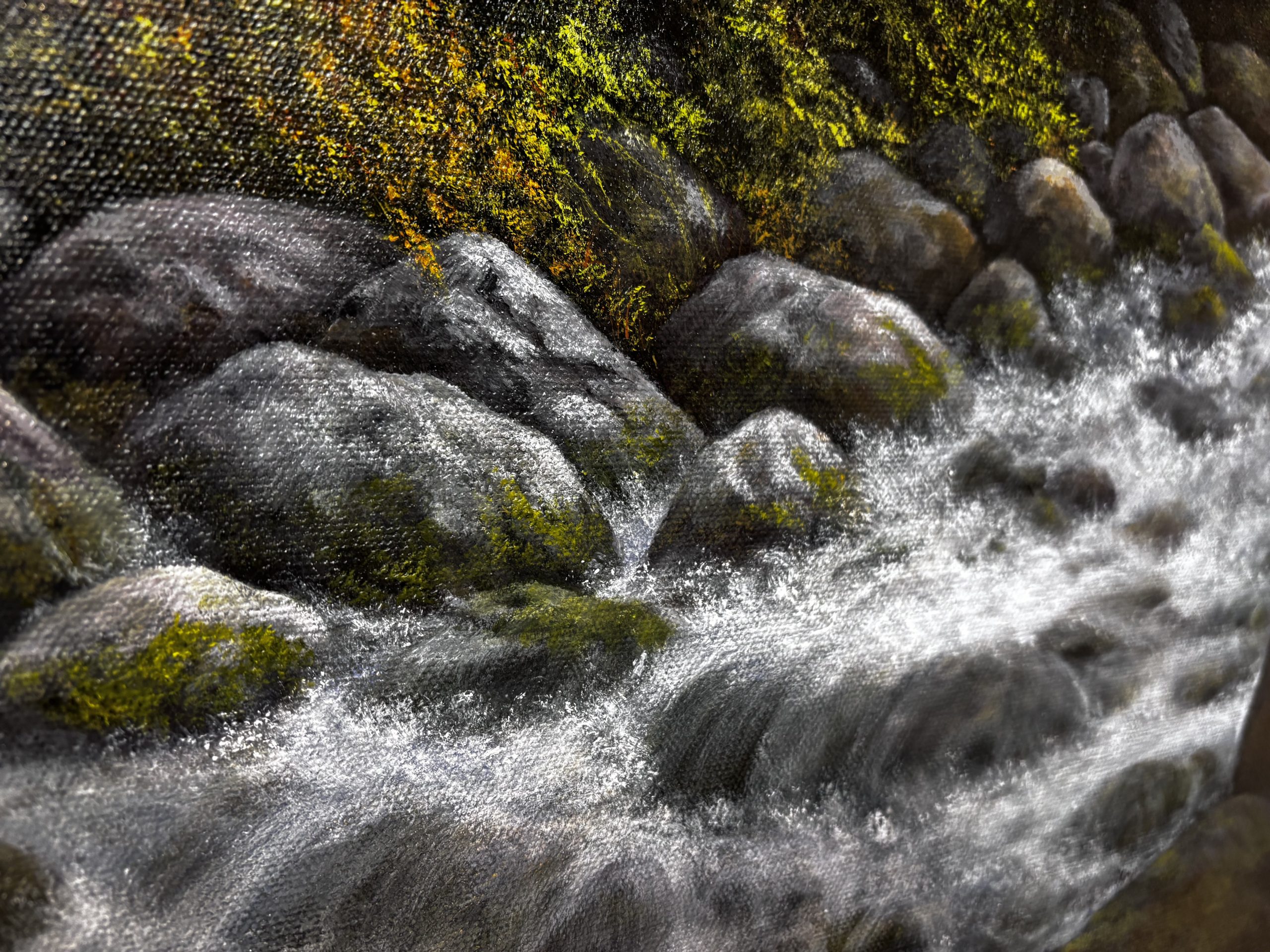 Where the River Sings Rushing Water Where the River Sings Rushing Water - Fine Art by Xandria Maurer