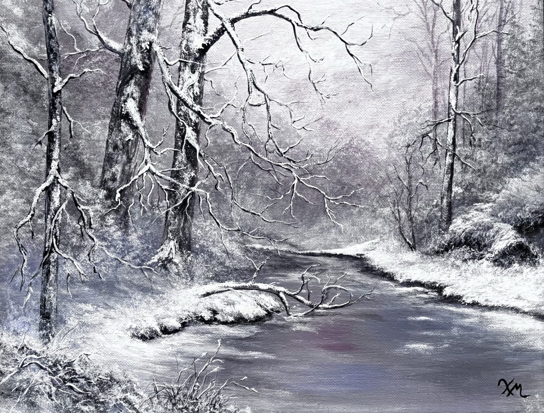First Snow fine art by Xandria Maurer
