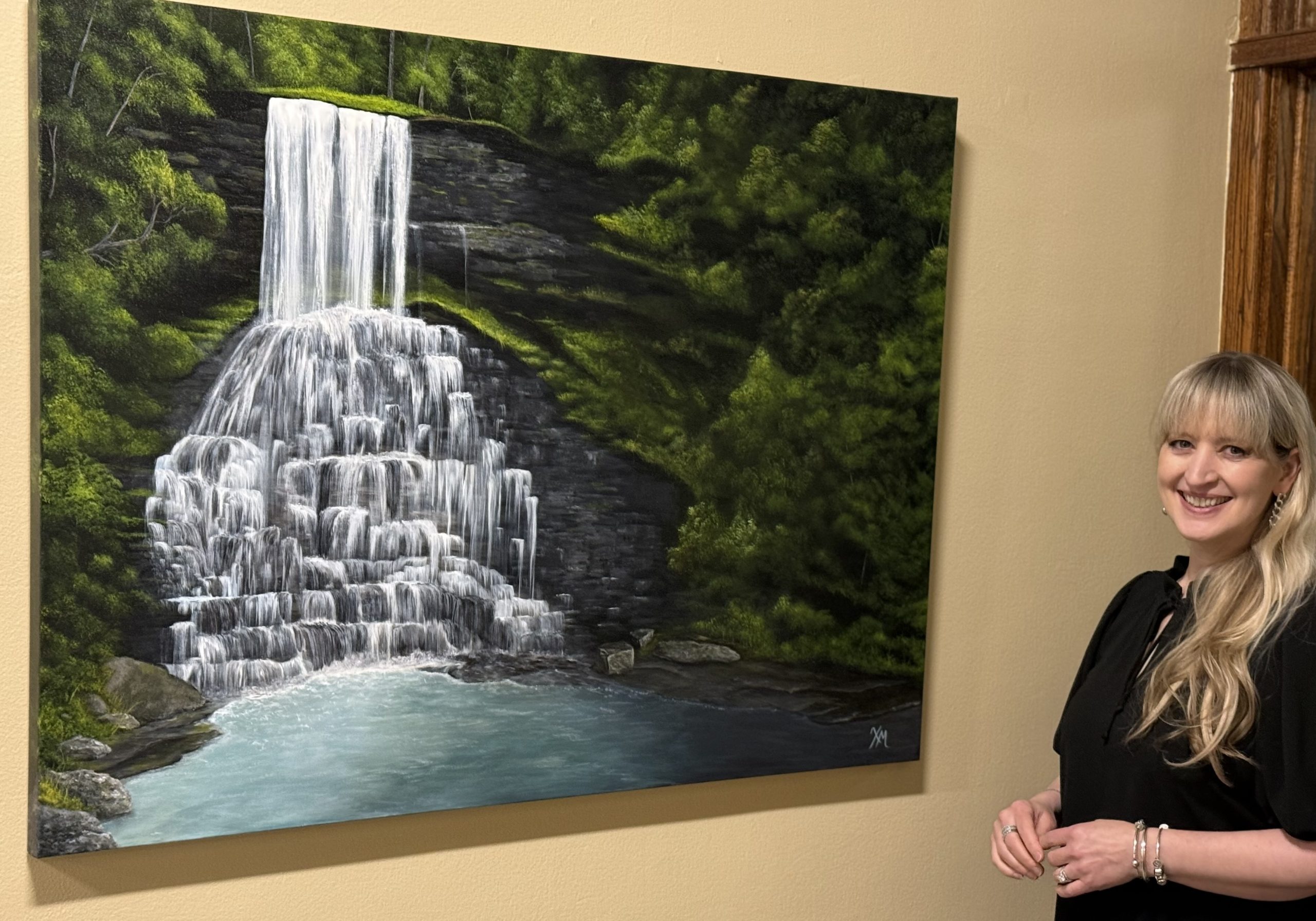 Majestic Cascade Falls at the WV State Capitol – Xandria Maurer Fine Art Majestic Cascade Falls at the WV State Capitol - Xandria Maurer Fine Art