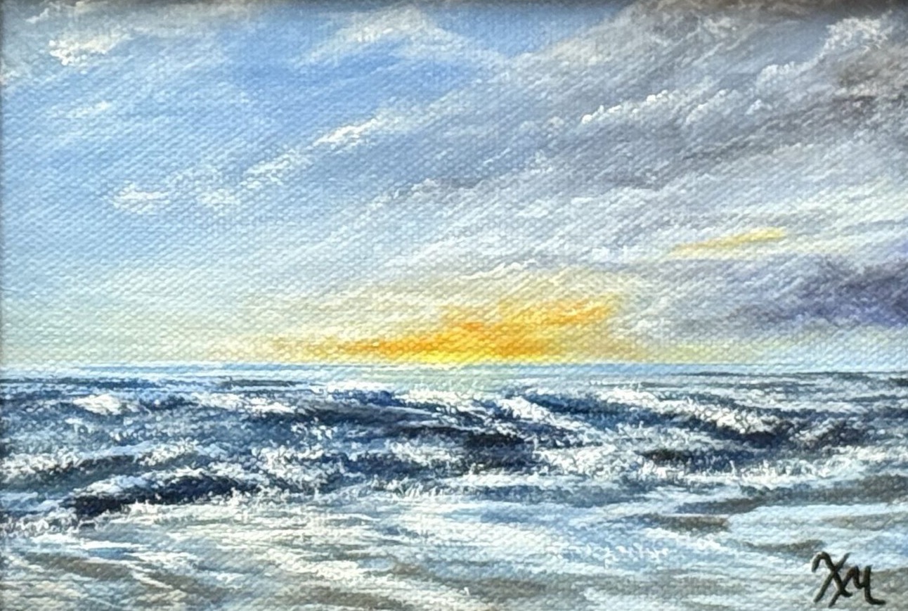Morning at the Ocean fine art by Xandria Maurer