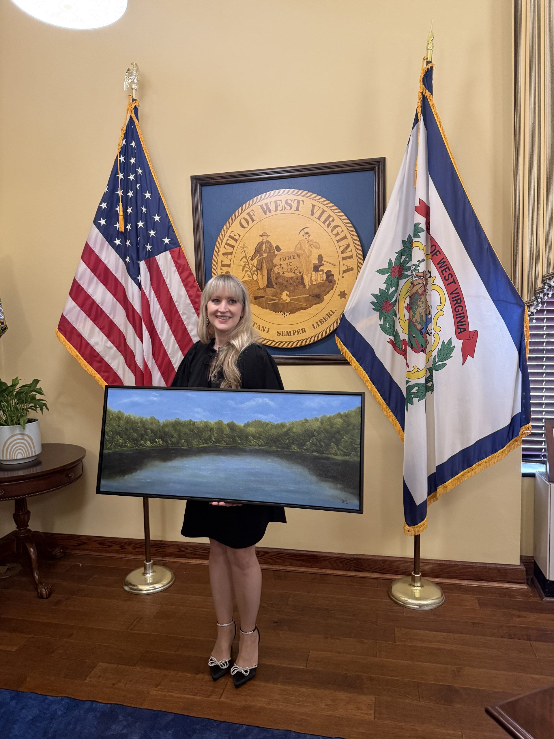On the Lake WV State Capitol – Xandria Maurer Fine Art On the Lake WV State Capitol - Xandria Maurer Fine Art