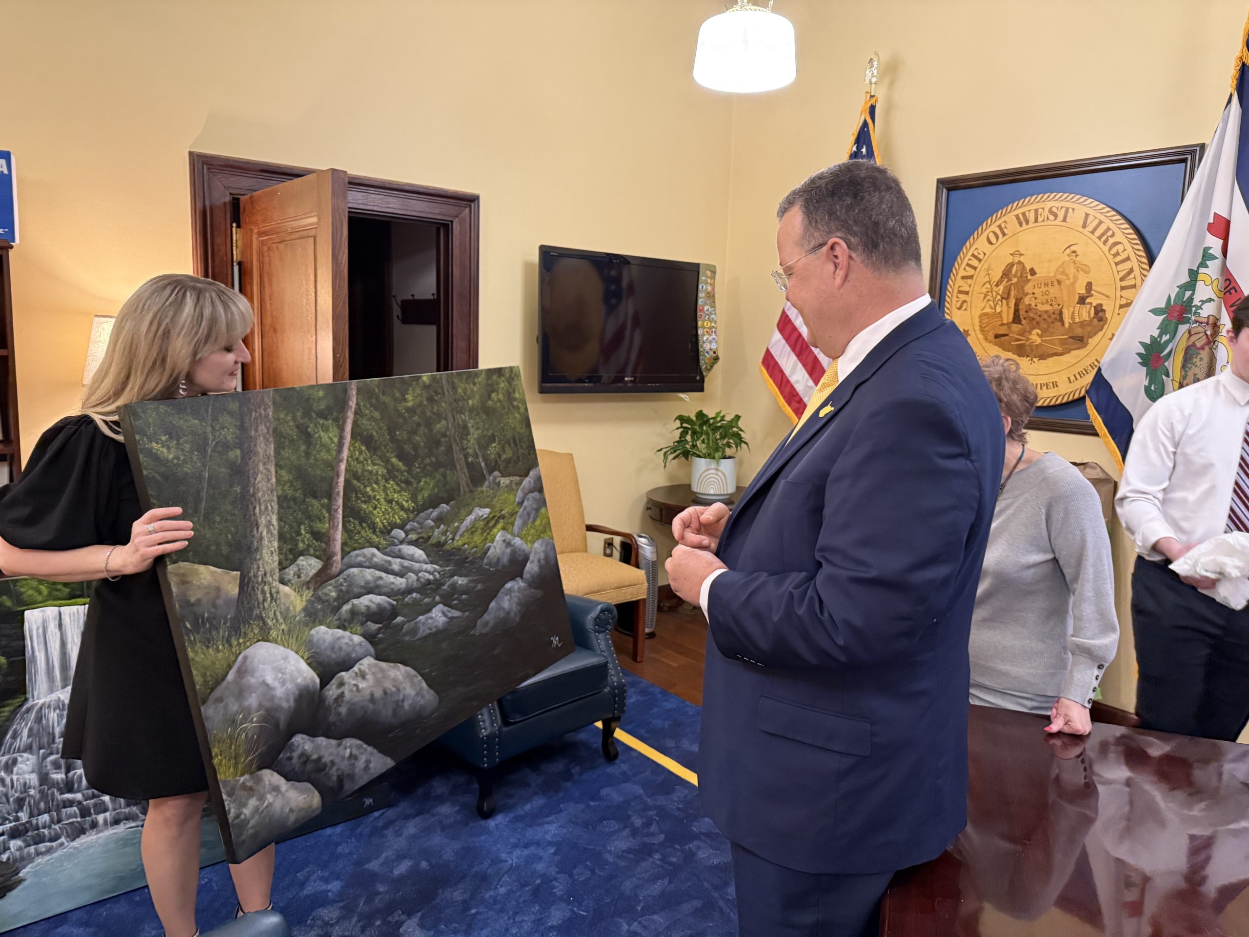 Song of the Forest – WV State Capitol – Xandria Maurer Fine Art Song of the Forest - WV State Capitol - Xandria Maurer Fine Art