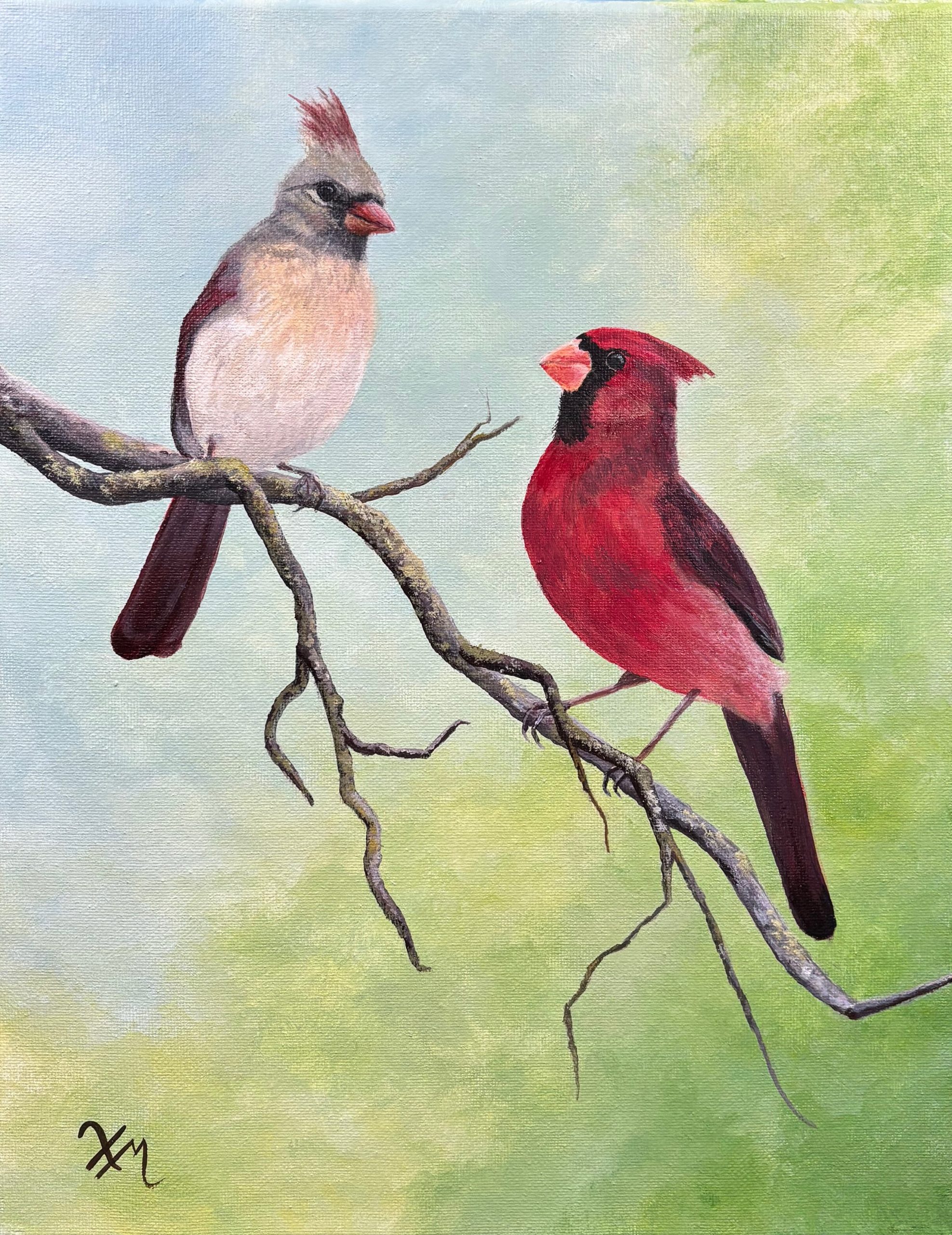 Perched in Harmony Perched in Harmony - Fine Art by Xandria Maurer