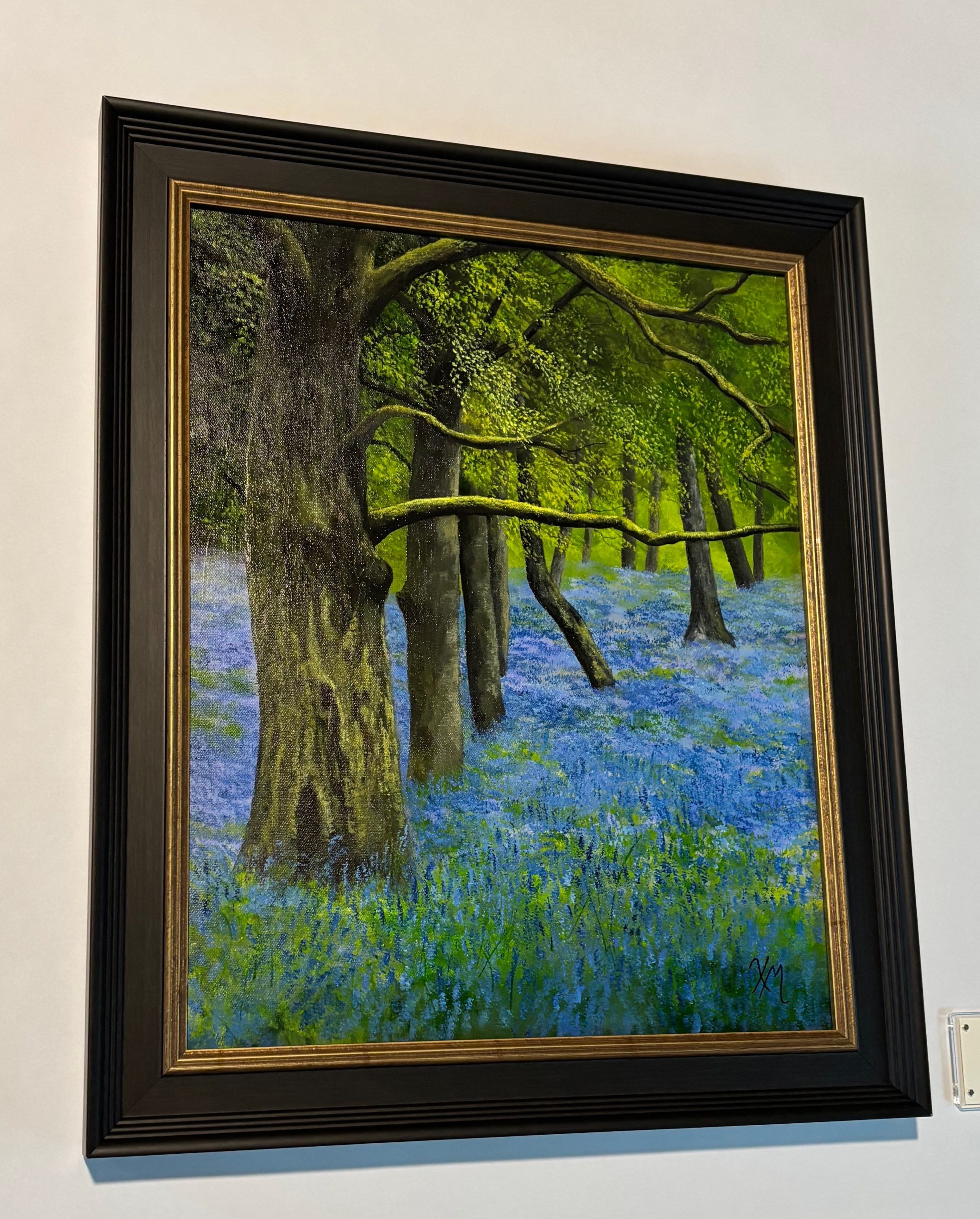 Cathedral of Spring framed - Fine Art by Xandria Maurer