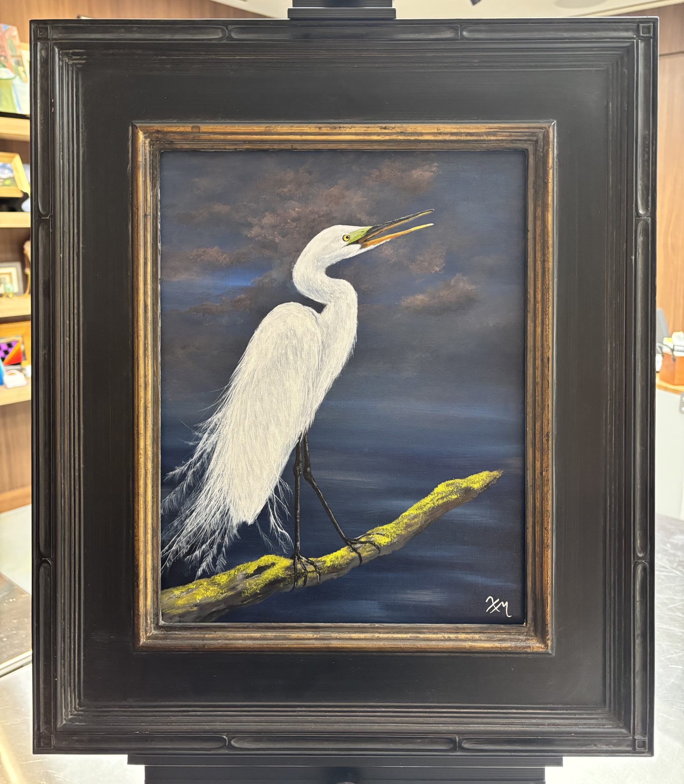 A Voice Before Dawn framed - Fine Art by Xandria Maurer