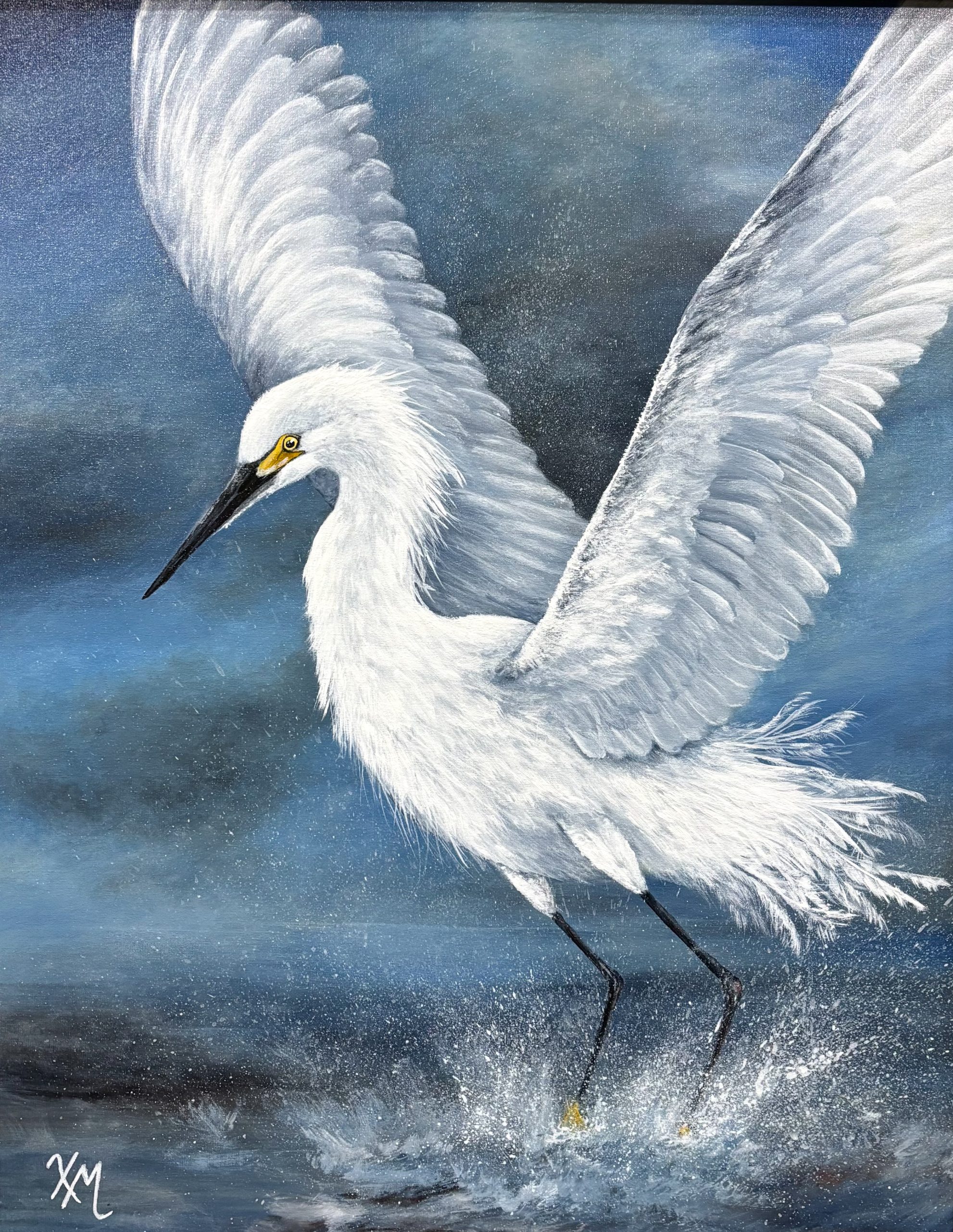 Grace in the Tempest - Fine Art by Xandria Maurer