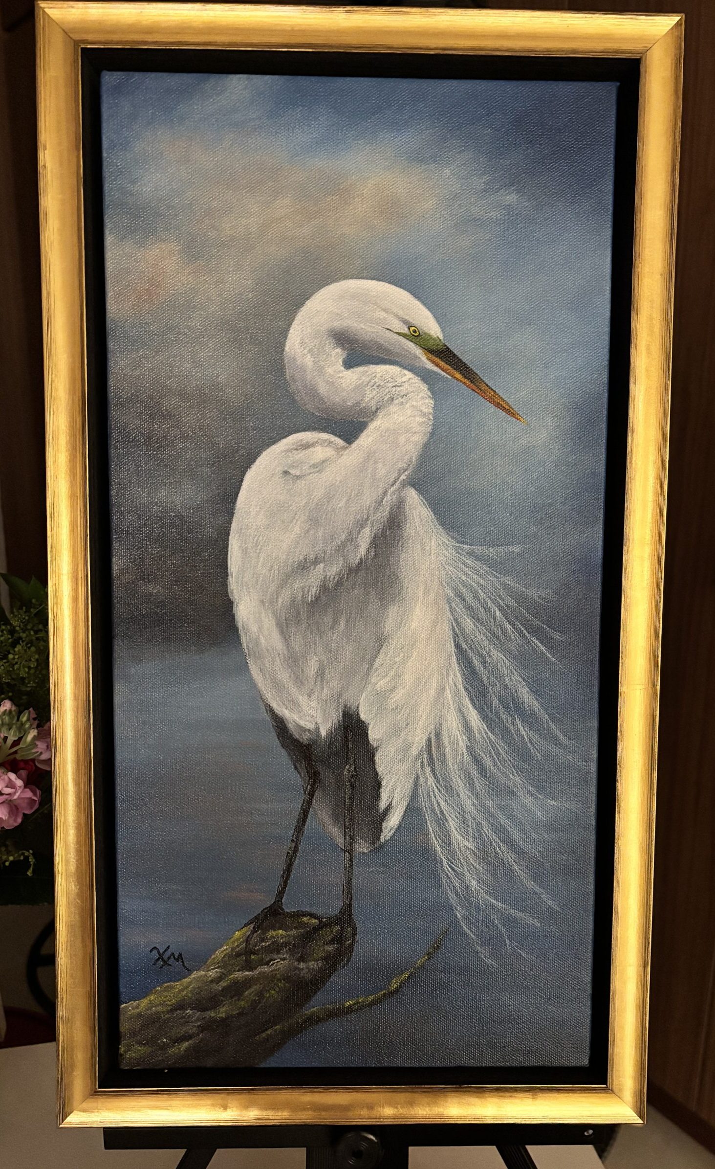 Weather the Storm framed Weather the Storm framed - Fine Art by Xandria Maurer
