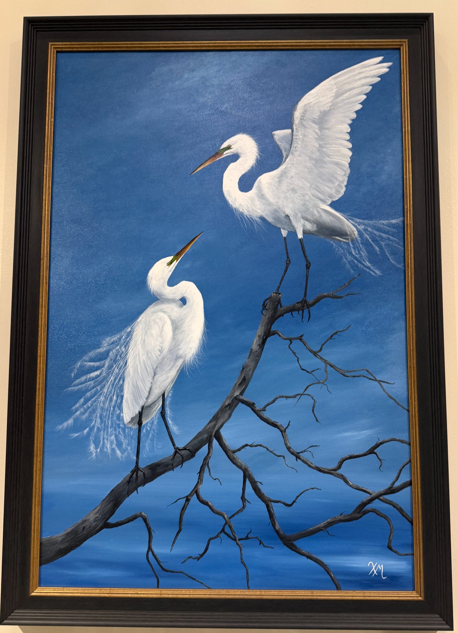 At First Glance framed - Fine Art by Xandria Maurer
