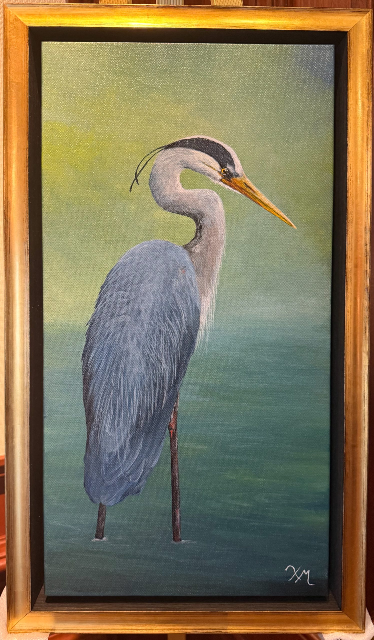 The Hunt framed - Fine Art by Xandria Maurer